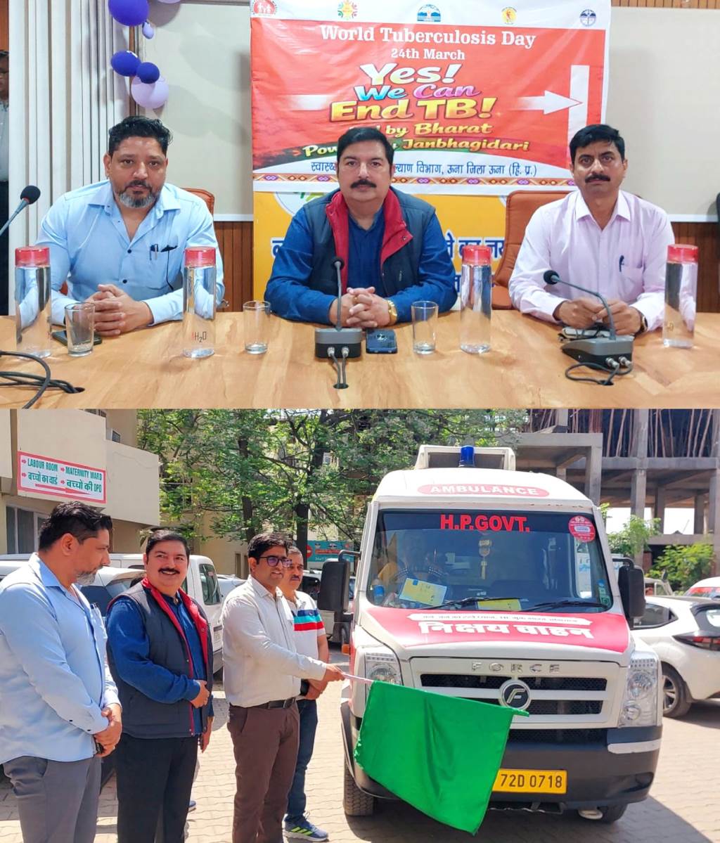 District Una Rapidly Advancing on the Path to TB Eradication  Mahendra Pal Gurjar